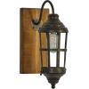 imageDeco 79 Metal Solid Wall Sconce 6quot x 11quot x 15quot Black