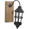 imageDeco 79 Metal Solid Wall Sconce 6quot x 11quot x 15quot Black