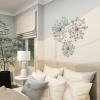 imageDeco 79 Metal Sunburst Home Wall Decor Wall Sculpture with Crystal Embellishment Set of 3 Wall Art 16quot 20quot 24quotW Black24L x 1W
