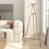 imageDeco 79 Metal Tall Adjustable Display Stand Easel with Bow Top 25quot x 32quot x 65quot Gold20 x 27 x 53