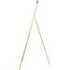 imageDeco 79 Metal Tall Adjustable Display Stand Easel with Bow Top 25quot x 32quot x 65quot Gold25 x 32 x 65