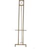imageDeco 79 Metal Tall Adjustable Minimalist Display Stand Easel with Chain Support 16quot x 23quot x 54quot WhiteGold