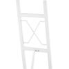 imageDeco 79 Metal Tall Adjustable Minimalist Display Stand Easel with Chain Support 16quot x 23quot x 54quot WhiteWhite
