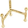 imageDeco 79 Modern Metal Rectangle Ball Details Easel 14quot 12quot 10quot 8quotH BlackGold