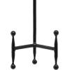 imageDeco 79 Modern Metal Rectangle Ball Details Easel 14quot 12quot 10quot 8quotH Blackblack
