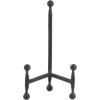 imageDeco 79 Modern Metal Rectangle Ball Details Easel 14quot 12quot 10quot 8quotH Blackblack