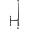 imageDeco 79 Modern Metal Rectangle Ball Details Easel 14quot 12quot 10quot 8quotH Blackblack