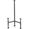 imageDeco 79 Modern Metal Rectangle Ball Details Easel 14quot 12quot 10quot 8quotH Blackblack