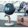 imageDeco 79 Plastic Globe with Marble Base 5quot x 5quot x 10quot BlackBlack