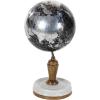 imageDeco 79 Plastic Globe with Marble Base 5quot x 5quot x 10quot BlackBlack