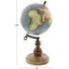 imageDeco 79 Plastic Globe with Marble Base 5quot x 5quot x 10quot BlackBrown