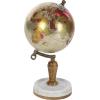 imageDeco 79 Plastic Globe with Marble Base 5quot x 5quot x 10quot BlackMulticoloredWhiteBrown