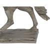 imageDeco 79 Polystone Horse Decorative Sculpture Home Decor Statue Accent Figurine 22quot x 7quot x 25quot BrownBeige