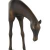 imageDeco 79 Polystone Horse Decorative Sculpture Home Decor Statue Accent Figurine 22quot x 7quot x 25quot BrownBronze