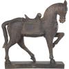 imageDeco 79 Polystone Horse Decorative Sculpture Home Decor Statue Accent Figurine 22quot x 7quot x 25quot BrownBrown