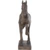 imageDeco 79 Polystone Horse Decorative Sculpture Home Decor Statue Accent Figurine 22quot x 7quot x 25quot BrownBrown