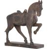 imageDeco 79 Polystone Horse Decorative Sculpture Home Decor Statue Accent Figurine 22quot x 7quot x 25quot BrownBrown