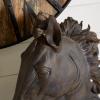 imageDeco 79 Polystone Horse Decorative Sculpture Home Decor Statue Accent Figurine 22quot x 7quot x 25quot BrownBrown
