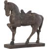 imageDeco 79 Polystone Horse Decorative Sculpture Home Decor Statue Accent Figurine 22quot x 7quot x 25quot BrownBrown