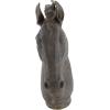 imageDeco 79 Polystone Horse Decorative Sculpture Home Decor Statue Accent Figurine 22quot x 7quot x 25quot BrownBrown