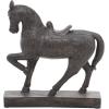 imageDeco 79 Polystone Horse Decorative Sculpture Home Decor Statue Accent Figurine 22quot x 7quot x 25quot BrownBrown