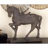 imageDeco 79 Polystone Horse Decorative Sculpture Home Decor Statue Accent Figurine 22quot x 7quot x 25quot BrownBrown