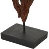 imageDeco 79 Polystone Horse Decorative Sculpture Home Decor Statue Accent Figurine 22quot x 7quot x 25quot BrownDark Brown