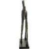 imageDeco 79 Polystone Horse Decorative Sculpture Home Decor Statue Accent Figurine 22quot x 7quot x 25quot BrownSilver