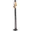 imageDeco 79 Polystone Musician Decorative Sculpture Tall Long Legged Jazz Band Home Decor Statues with Black Base Stand Set of 4 Accent Figurines 5quotW 40quotH BrownBrown