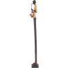 imageDeco 79 Polystone Musician Decorative Sculpture Tall Long Legged Jazz Band Home Decor Statues with Black Base Stand Set of 4 Accent Figurines 5quotW 40quotH BrownBrown