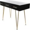 imageDeco 79 Sofa Foyer Living Room Entry Way Hallway Modern Wood Console Table 42quot L x 18quot W x 31quot H BlackBlack