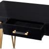 imageDeco 79 Sofa Foyer Living Room Entry Way Hallway Modern Wood Console Table 42quot L x 18quot W x 31quot H BlackBlack