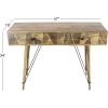 imageDeco 79 Sofa Foyer Living Room Entry Way Hallway Modern Wood Console Table 42quot L x 18quot W x 31quot H BlackBrownLight BrownBlack