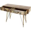imageDeco 79 Sofa Foyer Living Room Entry Way Hallway Modern Wood Console Table 42quot L x 18quot W x 31quot H BlackBrownLight BrownBlack