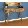imageDeco 79 Sofa Foyer Living Room Entry Way Hallway Modern Wood Console Table 42quot L x 18quot W x 31quot H BlackBrownLight BrownBlack
