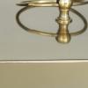 imageDeco 79 Stainless Steel Pillar Candle Lantern 10quot x 10quot x 21quot GoldGold