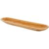 imageDeco 79 Teak Wood Handmade Living Room Decor Tray Live Edge Ottoman Tray Serving Tray 27quot x 6quot x 3quot Brown27 x 6 x 3