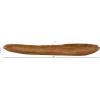 imageDeco 79 Teak Wood Handmade Living Room Decor Tray Live Edge Ottoman Tray Serving Tray 27quot x 6quot x 3quot Brown36 x 7 x 3
