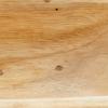 imageDeco 79 Teak Wood Handmade Living Room Decor Tray Live Edge Ottoman Tray Serving Tray 27quot x 6quot x 3quot Brown36 x 7 x 3
