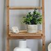 imageDeco 79 The Novogratz Faux Foliage Eucalyptus Artificial Plant with Realistic Leaves and Patterned Porcelain Pot 9quot x 9quot x 11quot Green