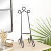 imageDeco 79 Traditional Metal Easel 6quot x 9quot x 18quot BlackBlack