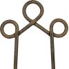 imageDeco 79 Traditional Metal Easel 6quot x 9quot x 18quot BlackBrown