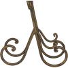 imageDeco 79 Traditional Metal Easel 6quot x 9quot x 18quot BlackBrown