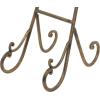 imageDeco 79 Traditional Metal Easel 6quot x 9quot x 18quot BlackGold