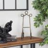 imageDeco 79 Traditional Metal Easel 6quot x 9quot x 18quot BlackGold