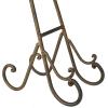 imageDeco 79 Traditional Metal Easel 6quot x 9quot x 18quot BlackGold