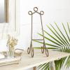 imageDeco 79 Traditional Metal Easel 6quot x 9quot x 18quot BlackGold