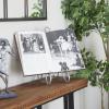 imageDeco 79 Traditional Metal Easel 6quot x 9quot x 18quot BlackGray