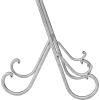 imageDeco 79 Traditional Metal Easel 6quot x 9quot x 18quot BlackGray