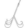 imageDeco 79 Traditional Metal Easel 6quot x 9quot x 18quot BlackGray